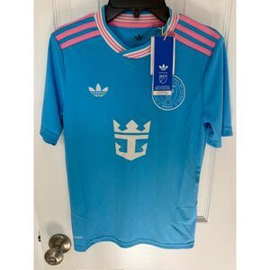 Adidas Inter Miami Third Jersey Blue Pink Lionel Messi Youth Medium NWT